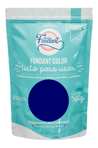 Flexi Fondant Azul Rey 500 Gr