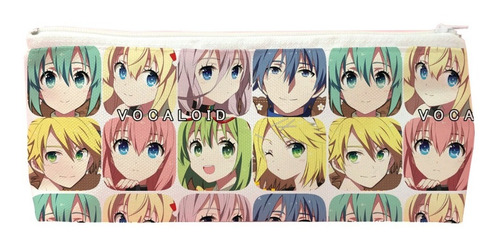 Cartuchera Triangular De Anime De Vocaloid Miku Hatsune