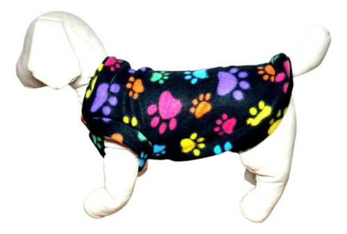 Roupa Para Cães - Suéter Inverno Preto Colorido E
