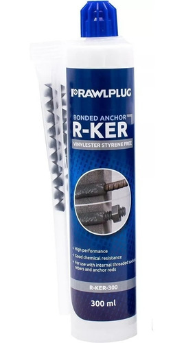 Anclaje Químico Mortero Hormigón Fischer Rawlplug Tubo 300ml