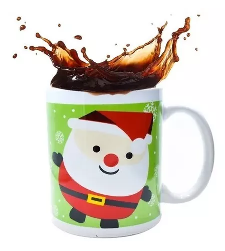 Taza Feliz Navidad con nombre de la familia. Regalo Original y útil.