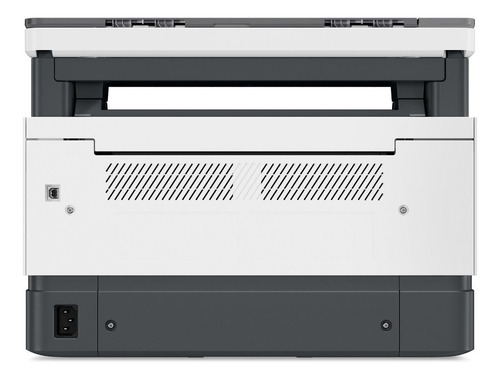Impressora multifuncional HP Neverstop 1200W com wifi 110V branca e cinza