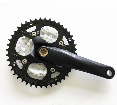Plato De Bicicleta Triple Shimano Fc-m442 9 Velocidades