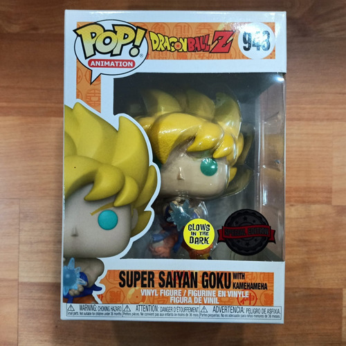 Imagen 3 de 5 de ..:: Funko Pop Dragon Ball Z ::.. Super Saiyan Goku Glow