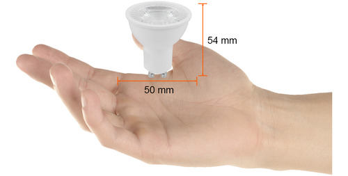 Foco Led Gu10 6w Luz Cálida Gu10l-led/001/30 Tecnolite