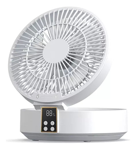 Ventilador Plegable Con Pantalla Digital D