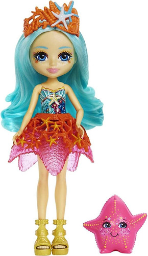 Enchantimals Staria Starfish Doll (6 Pulgadas) Y Beamy Anim