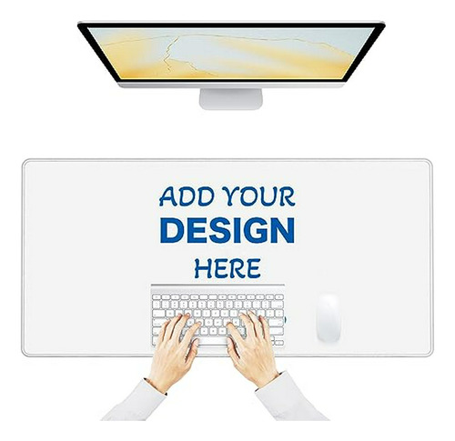 Mousepad Personalizado Grande 31.5x15.7 Con Foto/logo/texto.