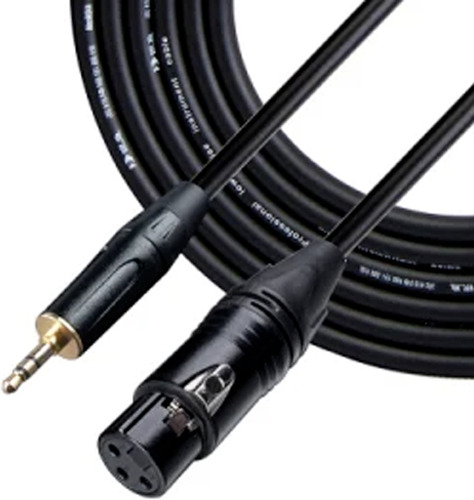 Csa Mc071-3m Cable Xlr A Miniplug Trs De 3 Metros