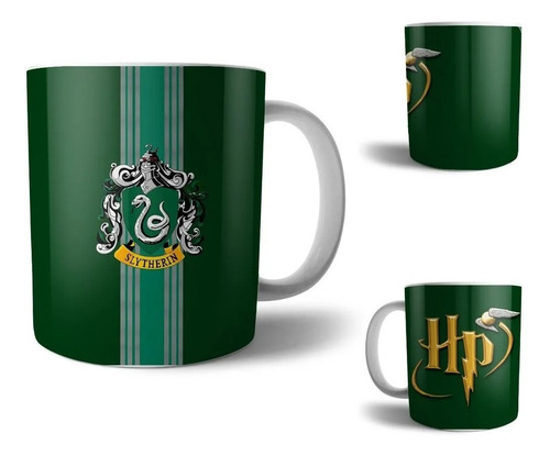 Imagen 3 de 3 de Taza Slytherin Harry Potter