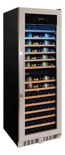 Cava Wine Enthusiast 150 Botellas Negro/acero Inox.