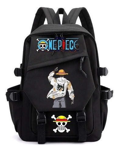 Mochila Escolar Grande For Hombre One Piece Anime