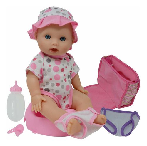 Muñeca Beber And Wet Potty Training Baby Doll S Articula Mnc