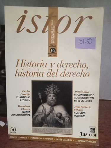 Historia  Y Derecho  Historia  Del Derecho 