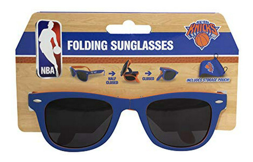 Gafas De Sol - Gafas De Sol Plegables New York Knicks Con Bo