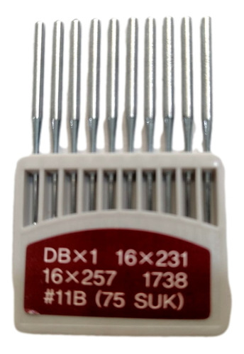 Agujas Para Maquina De Coser Recta Industrial Dbx1