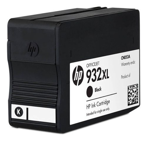 Cartucho Hp 932xl Bk 6100/6600/6700/7110/7610/7612. Sin Caja