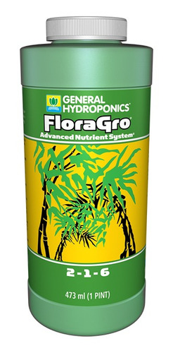 Fertilizante General Hydroponics Floragro 946ml