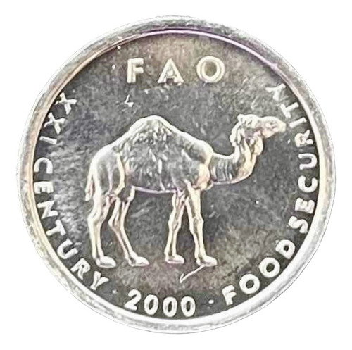 Somalia - 10 Shillings - Año 2000 - Km #46 - Camello - Fao