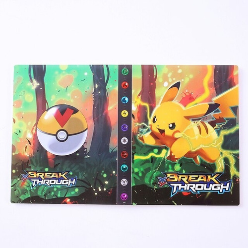 Album Cartas Pokemon  Para 240 Cartas - Oferta!