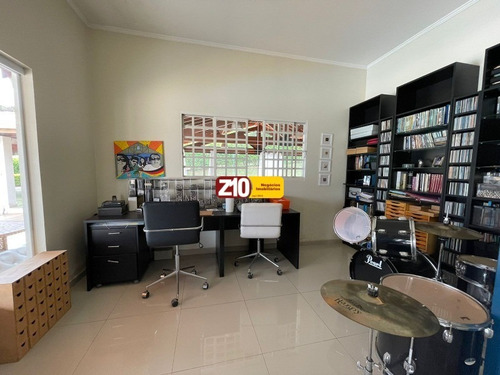 Imagem 7 de 30 de Z10 Imoveis Indaiatuba - Ch01858 - Esplendida Chacara Terrea Em Condomínio Alto Padrão - Lagos Do Shanadu - Ch01858 - 70731134