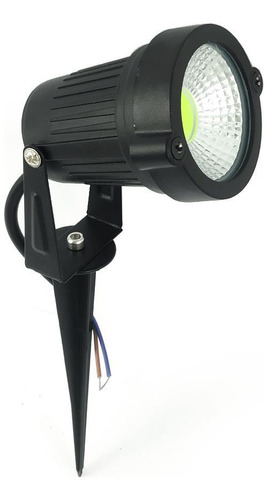 Luminária Spot Luz Led De Alto Brilho 7w Com Espeto