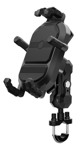 Soporte Teléfono Moto Impermeable Anti-robo 360° Manillar Mo