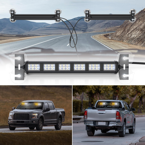 Luces Estroboscópicas De Emergencia Para Camiones, 36 Led De
