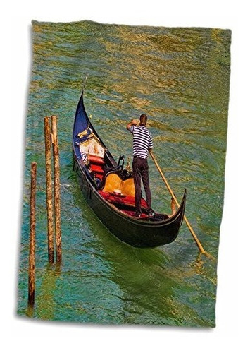 3d Rose Gondola Boats-gran Canal De Venecia-italia-eu16 Bba0