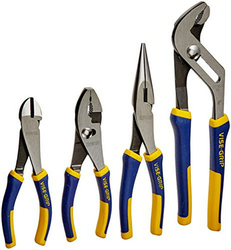 Set De Alicate Irwin Vise-grip, 4 Piezas, Azul