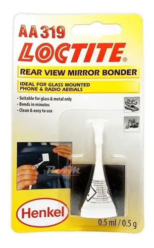 Adhesivo Pegamento Espejo Interior Loctite 194088 Aa319 