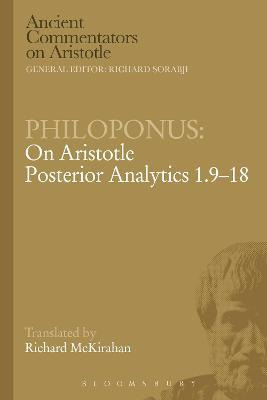 Libro Philoponus: On Aristotle Posterior Analytics 1.9-18...