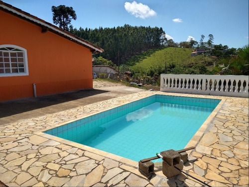 Imagem 16 de 30 de Linda Chácara Com 02 Dormitórios, Piscina, Espaço Gourmet, Vista Deslumbrante, Pertinho Da Cidade, À Venda, 4000 M² Por R$ 350.000 Em Pinhalzinho/sp - Ch0154