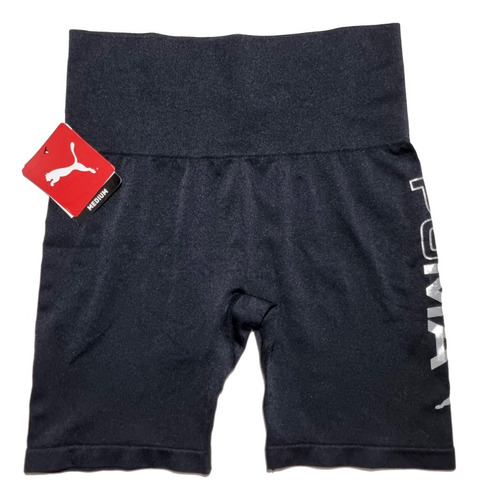 Biker Shorts Puma Nuevo Original Negro