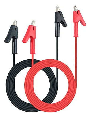 Proster Clips Electrical 2pcs Cables De Prueba De Doble Extr