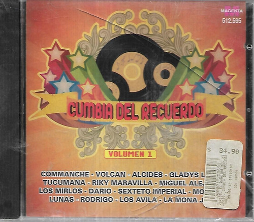 Commanche Volcan Los Mirlos Album Cumbia Del Recuerdo Vol. 