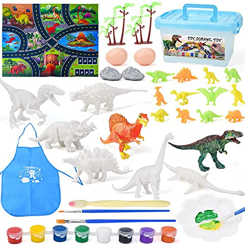 S E Teacher's Edition Kit Pintura Dinosaurio Suministro Arte