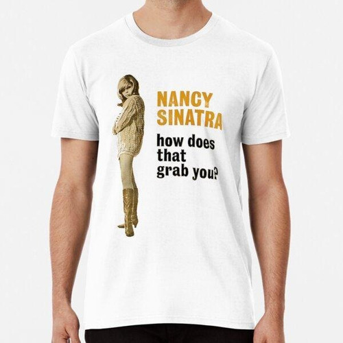 Remera Nancy Sinatra Clásico Algodon Premium