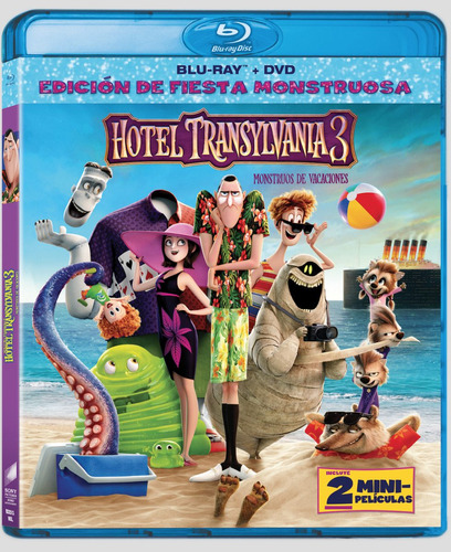 Imagen 1 de 1 de Hotel Transylvania 3 Edición Especial Bluray + Dvd (nuevo)