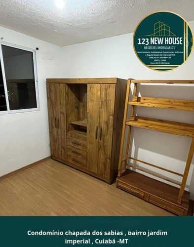 Apartamento Para Locação Com 02 Quartos Ar Condicionado E Guarda Roupa - Bairro Jardim Imperial Cuiabá Mt