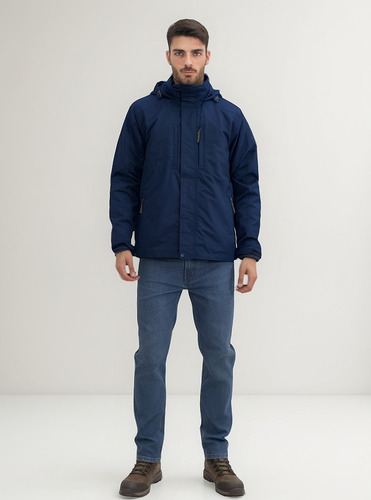 Parka Desmontable Quebec Ottawa 3 En 1 Deep Blue
