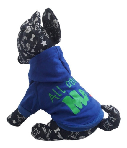 Capa Ropa Sudadera Perros 30 Cm