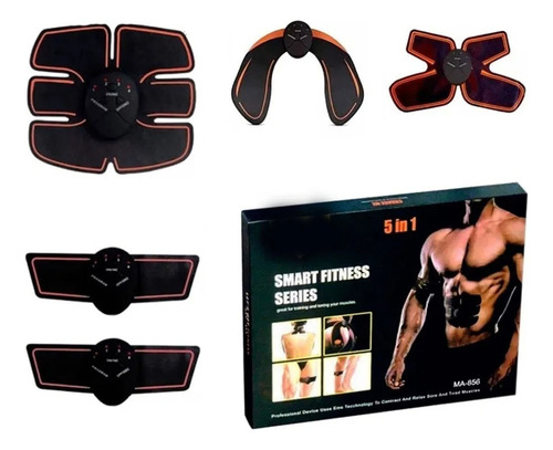 Electro Estimulador Muscular Smart Fitness 5 En 1 