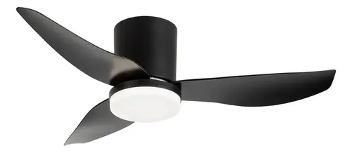 Ventilador De Teto Com Luz Led Silencioso Controle Remoto 86 Cm 5...