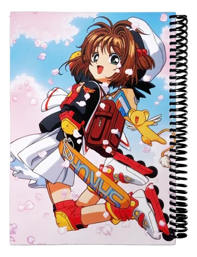 Libreta Anotador A6 Lisa - Sakura Card Captor Lib05