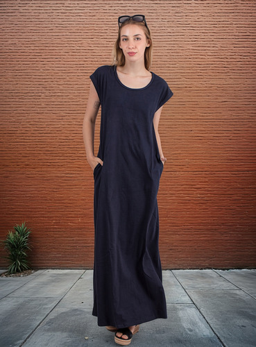 Maxi Vestido Mujer Verano De Algodon Plus Size Livianos