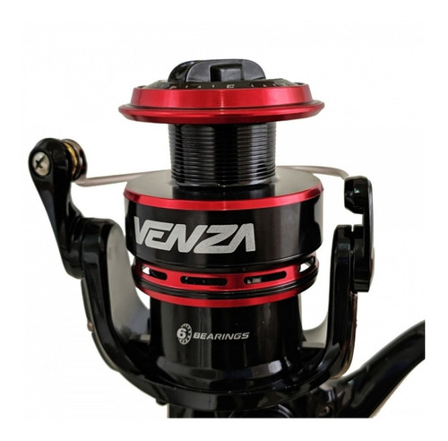 Imagen 9 de 9 de Reel frontal Marine Sports Venza Venza 4000 derecho/izquierdo color negro