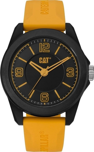 Reloj Pulsera Cat Analogico Negro Malla Silicona Ln16027137