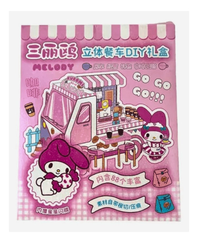 Set Armable Cafeteria Diy Kuromi Y My Melody Sanrio