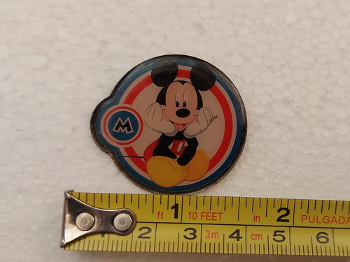 Pin O Prendedor Mickey Mouse Disney Store Retro (Usado)